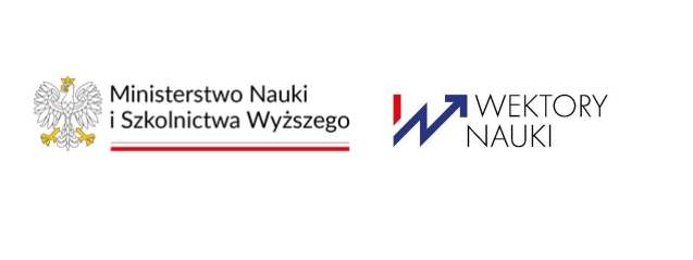 znak graficzny Ministerstwo Nauki i Szkolnictwa Wyżsego i Wektory Nauki
