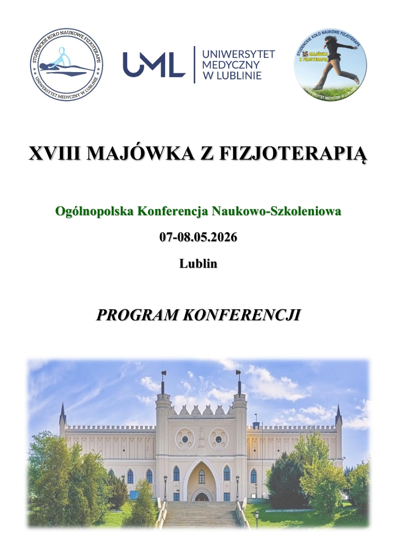 strona tytułowa programu konferencji