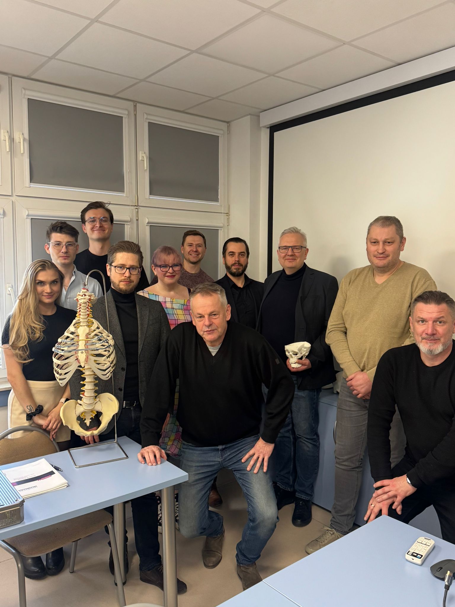 zdjęcie grupowe uczestników warsztatów