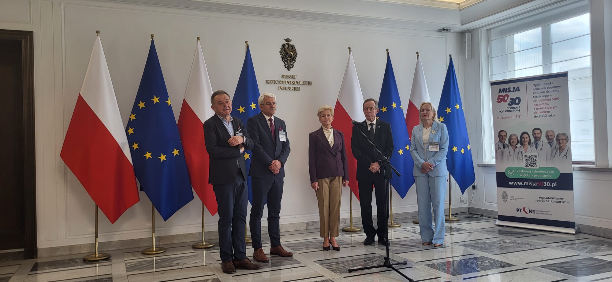 Prof. Dzida zabrał głos w ramach w ramach akcji profilaktycznej „Misja 50/30