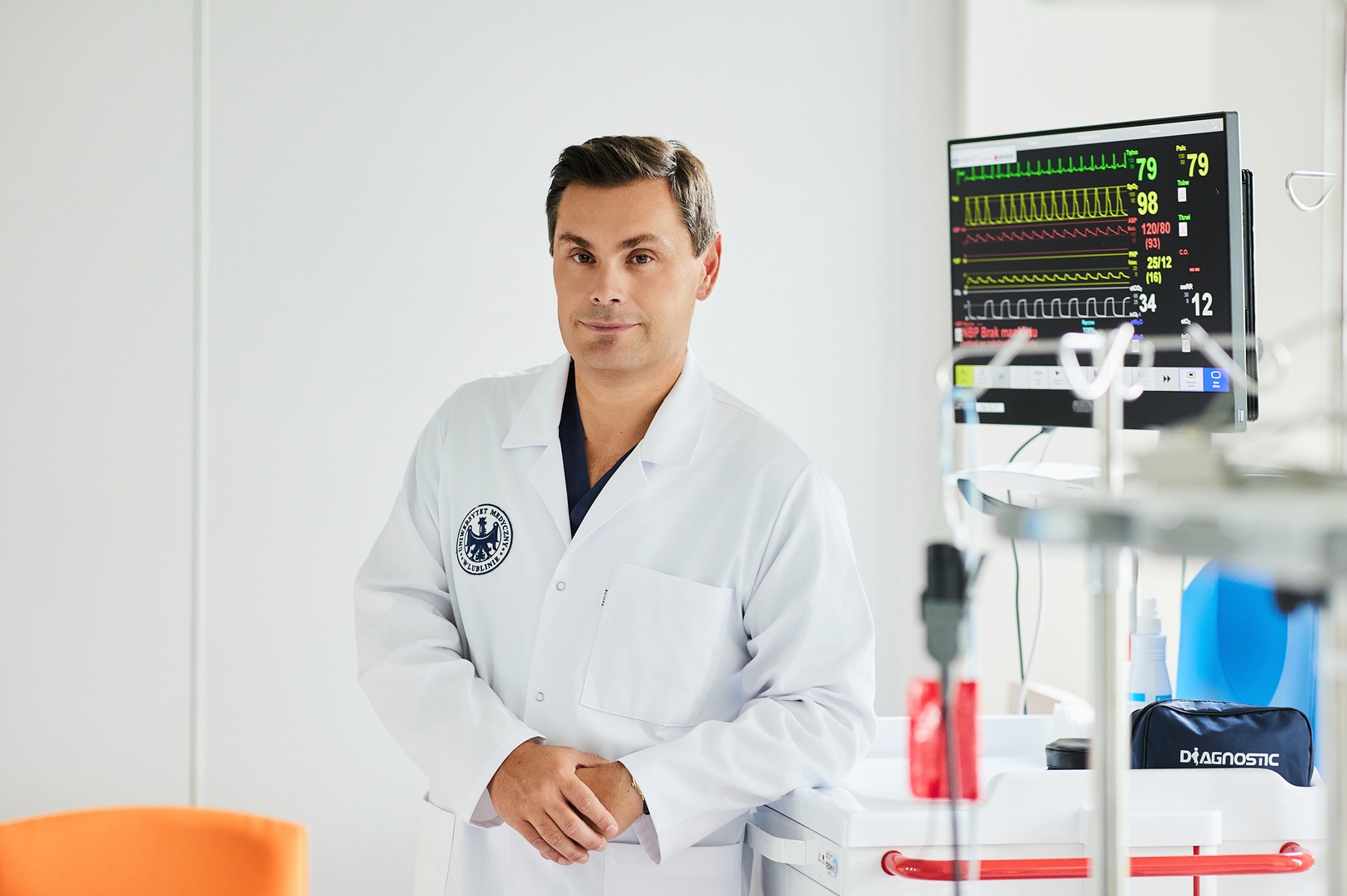 Na zdjęciu: Prof. dr hab. n. med. Kamil Torres, Prorektor ds. Kształcenia i Dydaktyki Uniwersytetu Medycznego w Lublinie